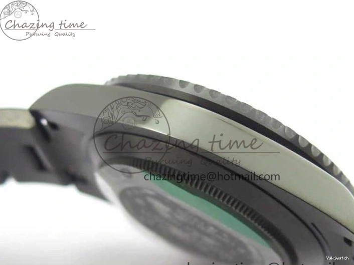 PVD 1:1 Noob Bracelet V10.5 Black PVD RED on SINGLE Dial Edition Submariner A2836 BLAKEN Best 0220